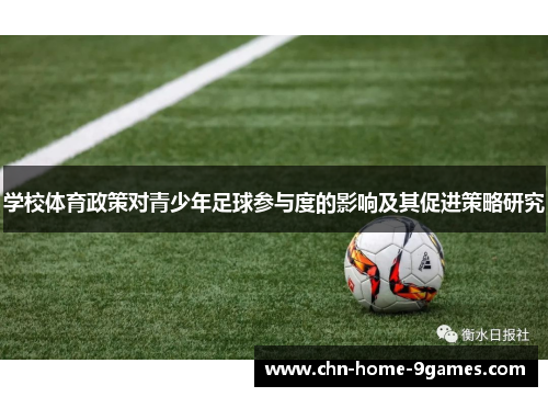 学校体育政策对青少年足球参与度的影响及其促进策略研究