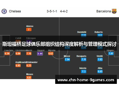斯坦福桥足球俱乐部组织结构深度解析与管理模式探讨